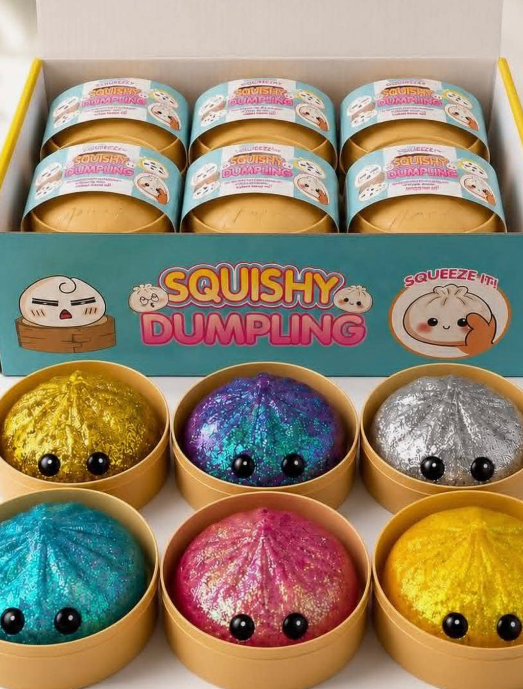 Glitter Squishy Dumpling